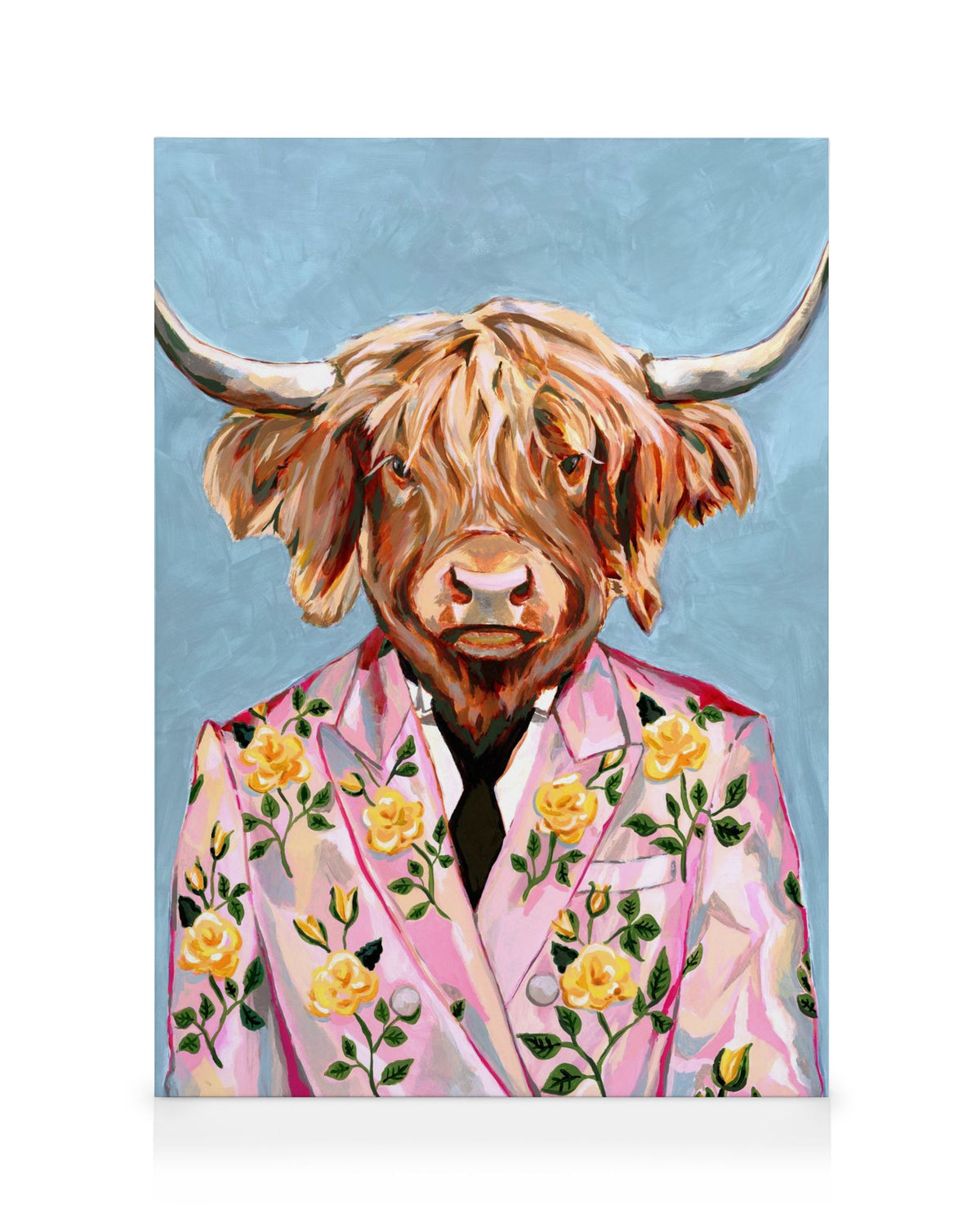 Heather Perry - Artsy Cow Canvas print