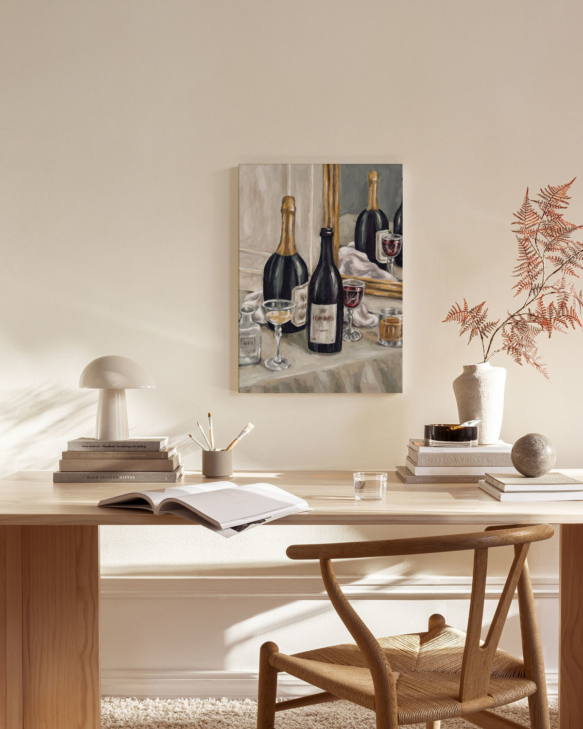Midnight in Provence Canvas print