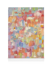 Colorful Strokes Canvas print