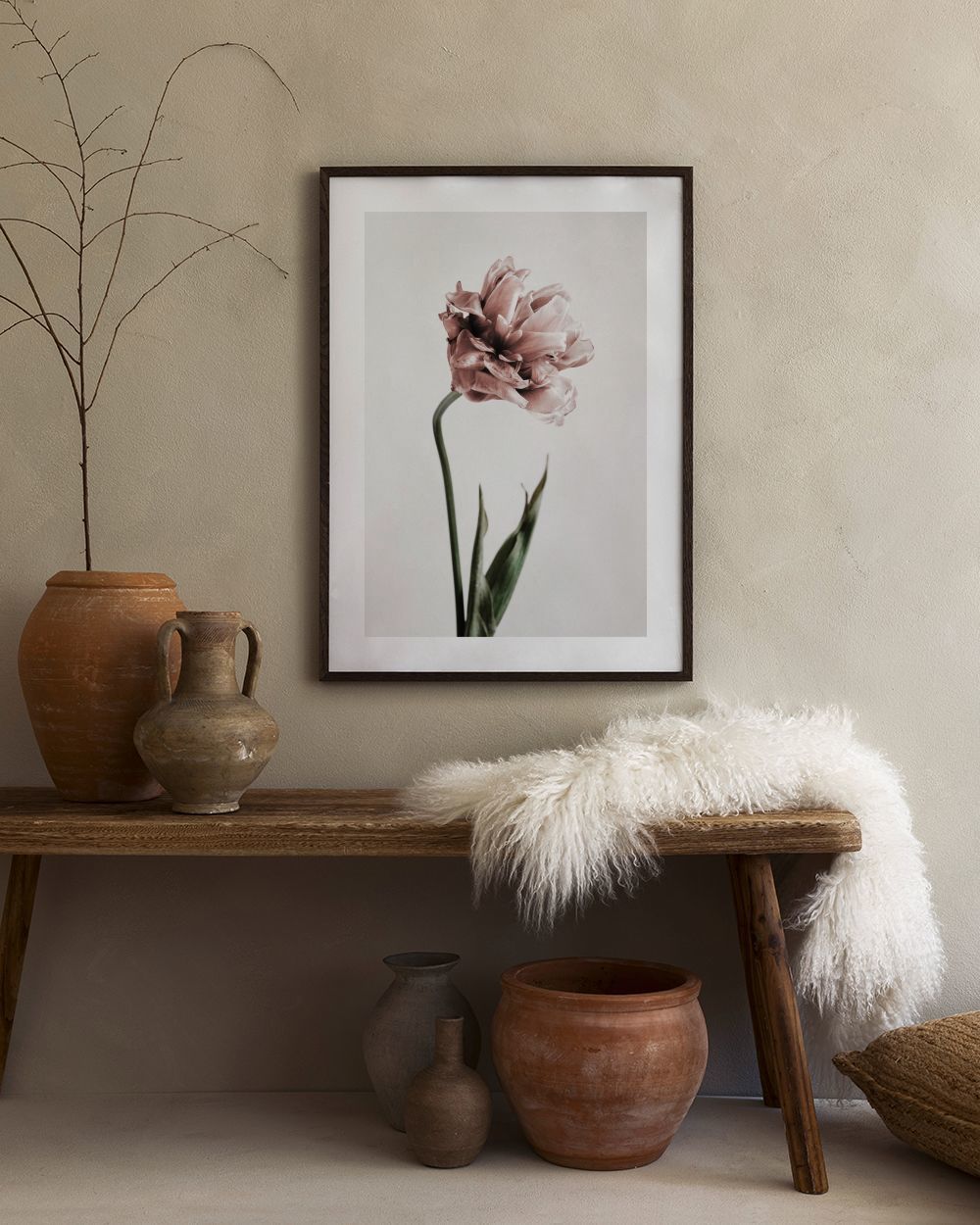 Pink Tulipe No1 Print