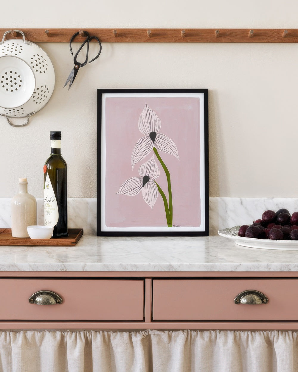 Megan Galante - Orchid Portrait Print