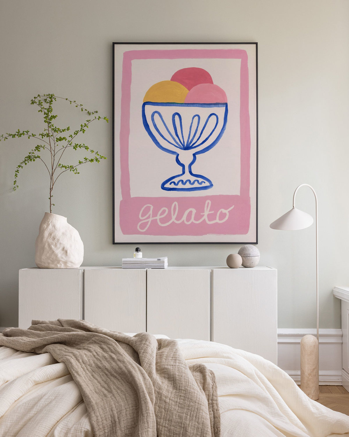 Gelato Canvas print