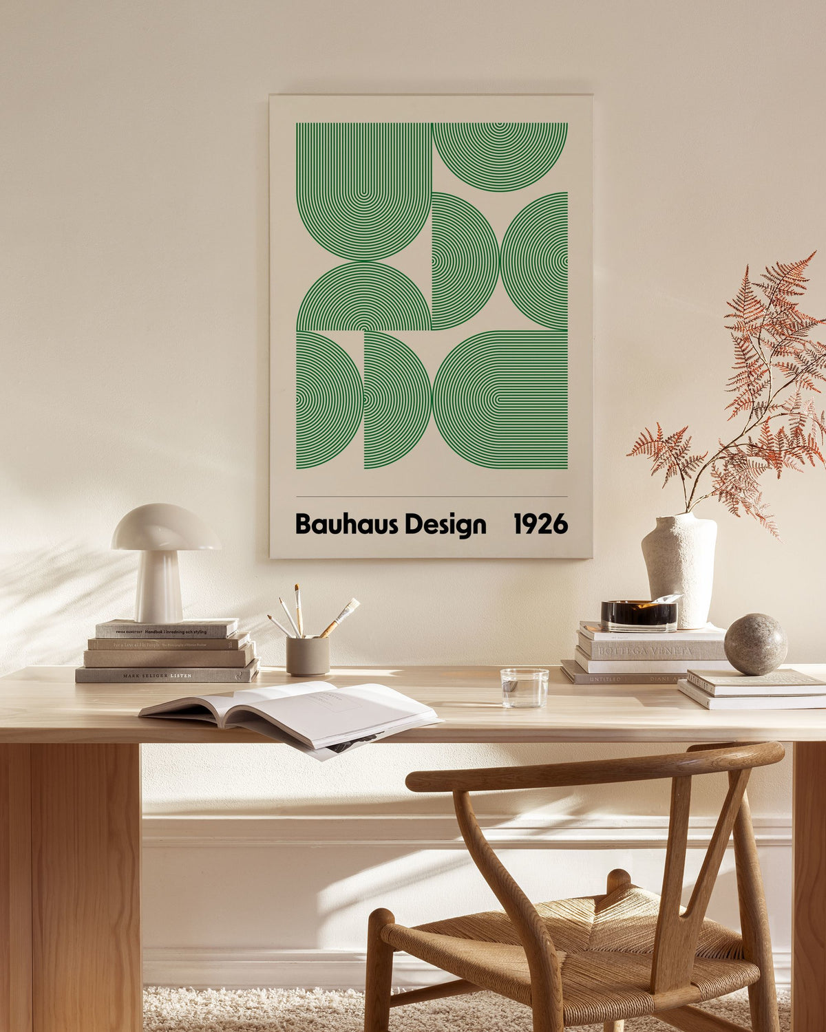 Bauhaus Design Arches Canvas print