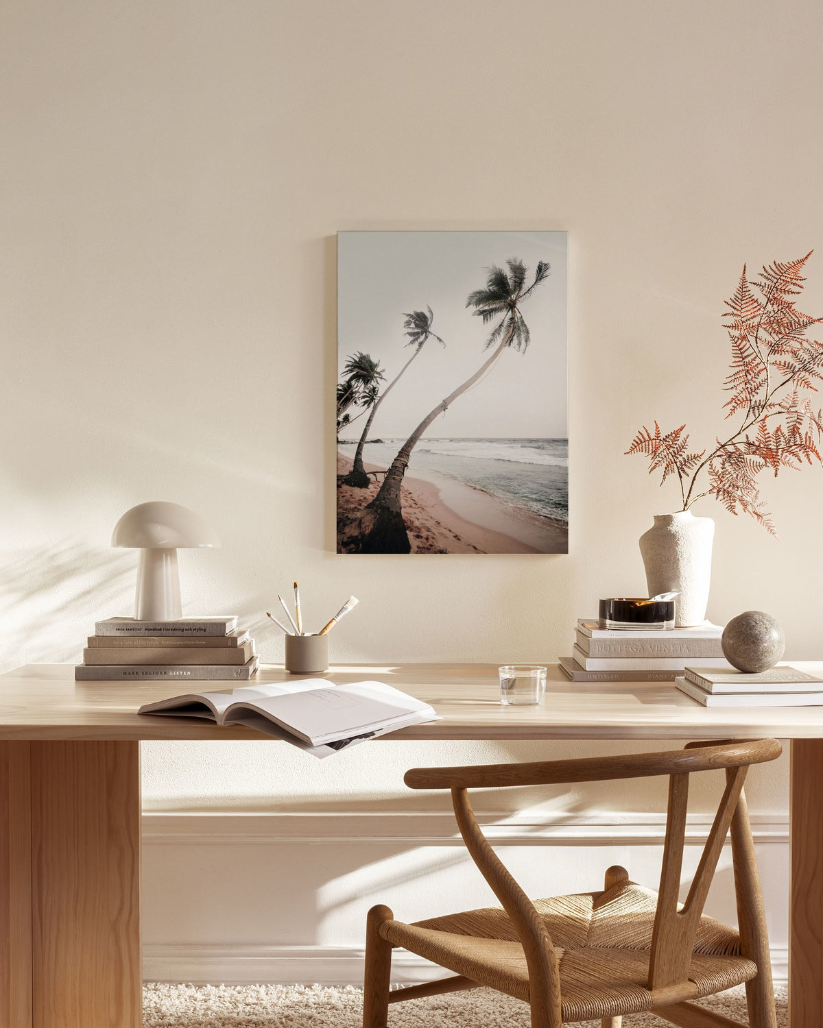 Sri Lanka Palms Canvas print