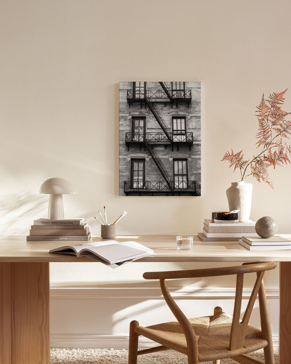 NY Fire Escape Canvas print