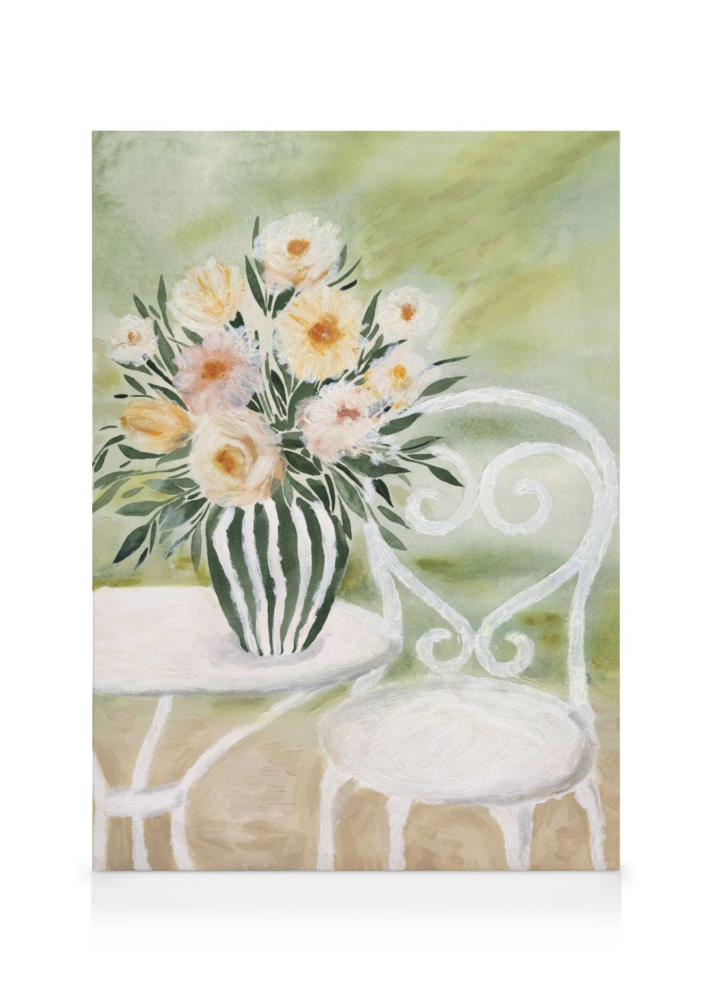 Bouquet From the Garden Canvas