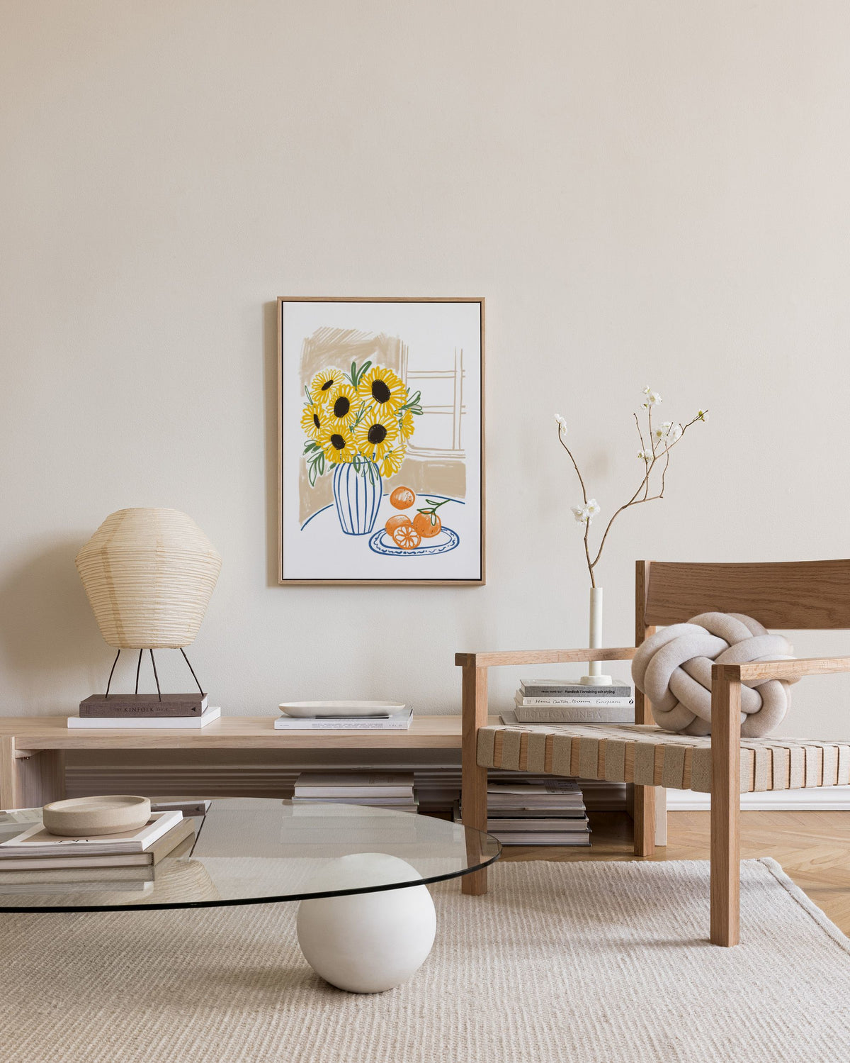 Fleurs du Jardin No1 Canvas print
