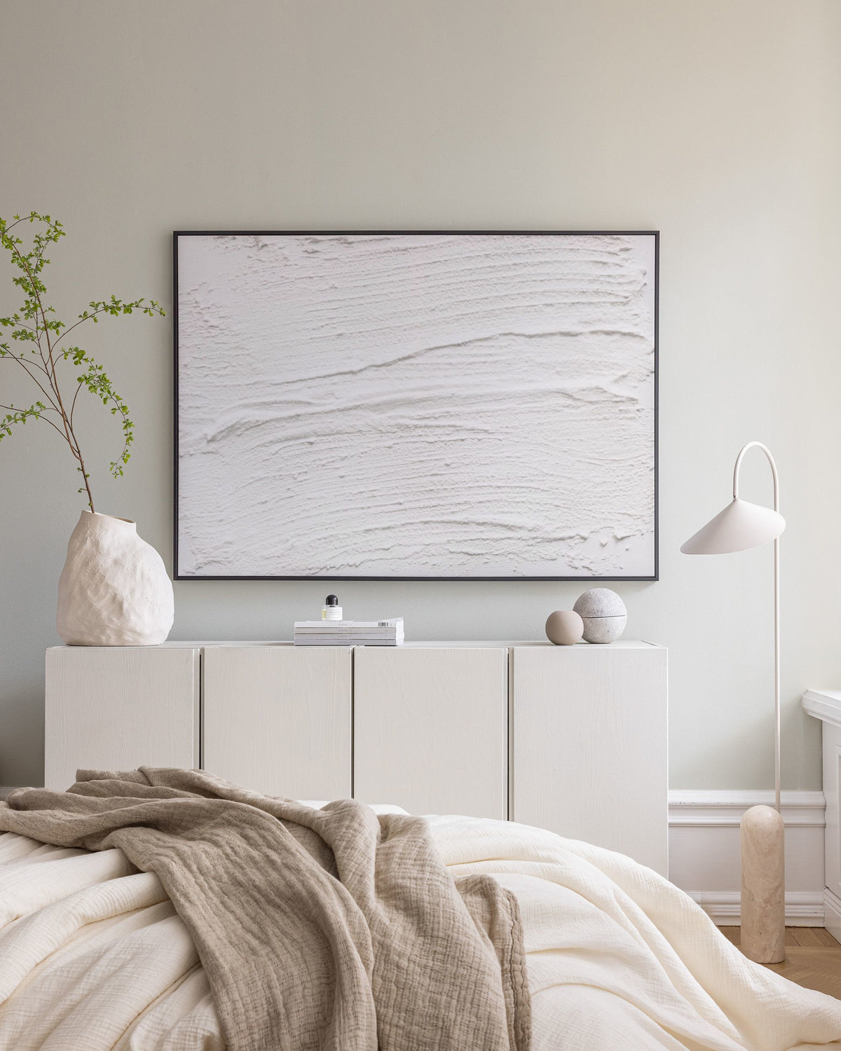 Plaster Texture Canvas print