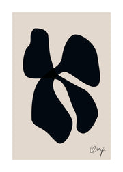 Monochrome Abstract No1 Print