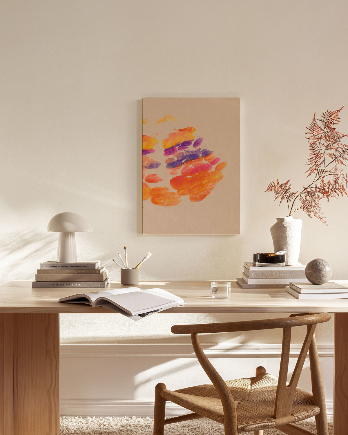 Sunset Stroke No3 Canvas print