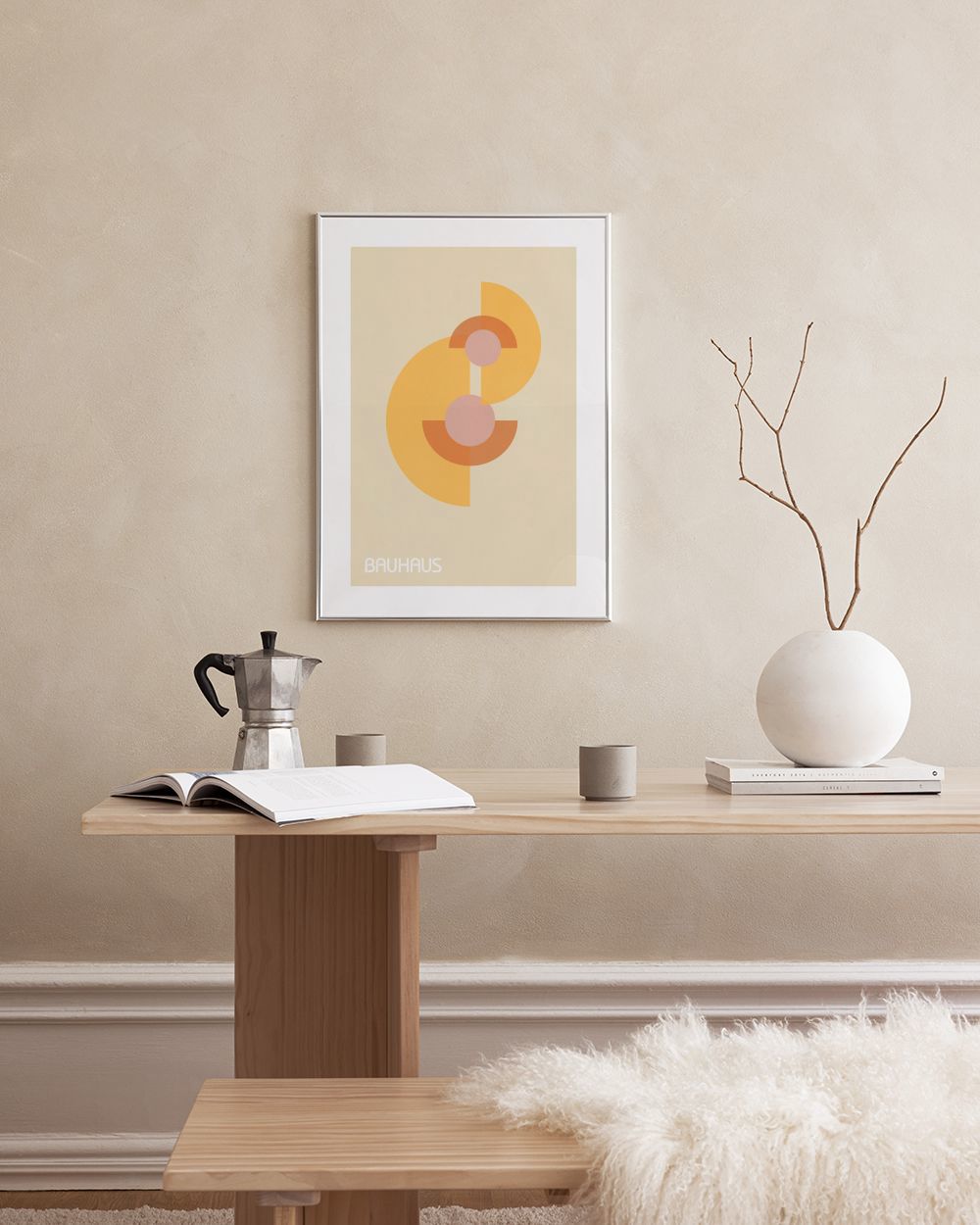 Colorful Bauhaus No2 Print