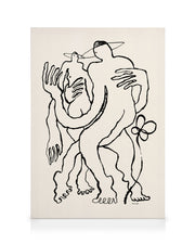 Eden Kalif - Two Dancers Canvas print