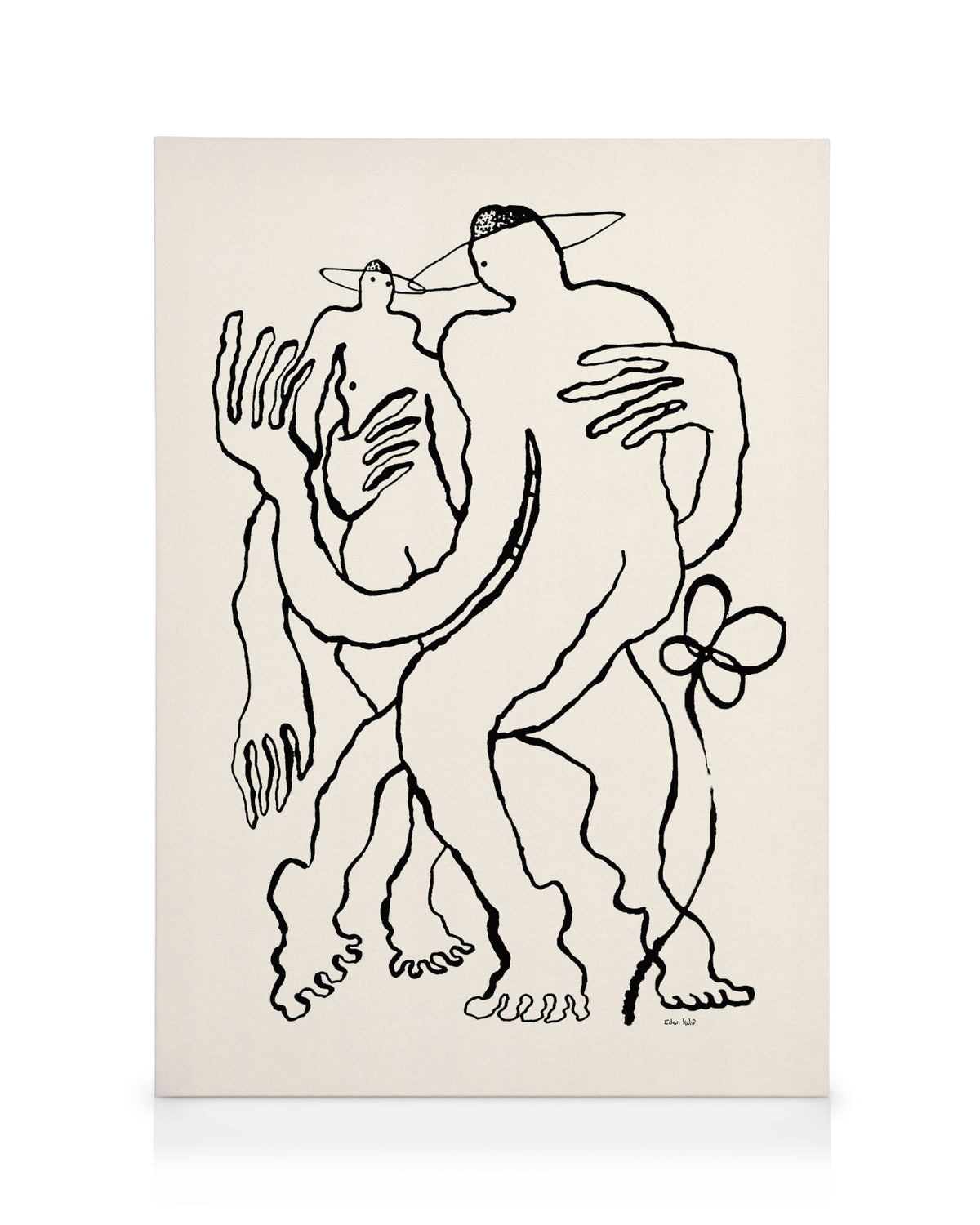 Eden Kalif - Two Dancers Canvas print