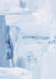Blue Abstract Painting Print