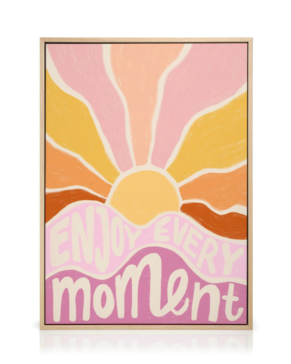 Enjoy Every Moment Canvas print