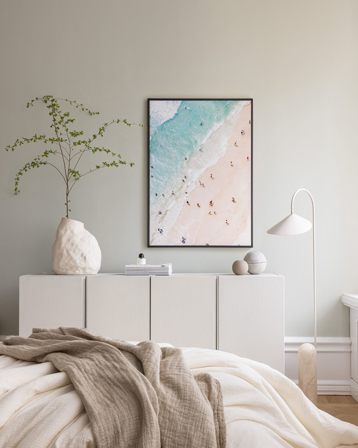 Richard Podgurski - Ocean Dip Canvas print