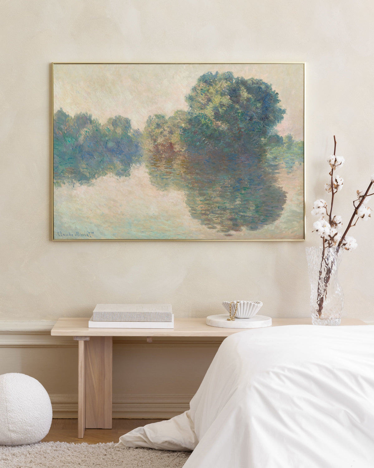 Monet - The Seine at Giverny Landscape Print