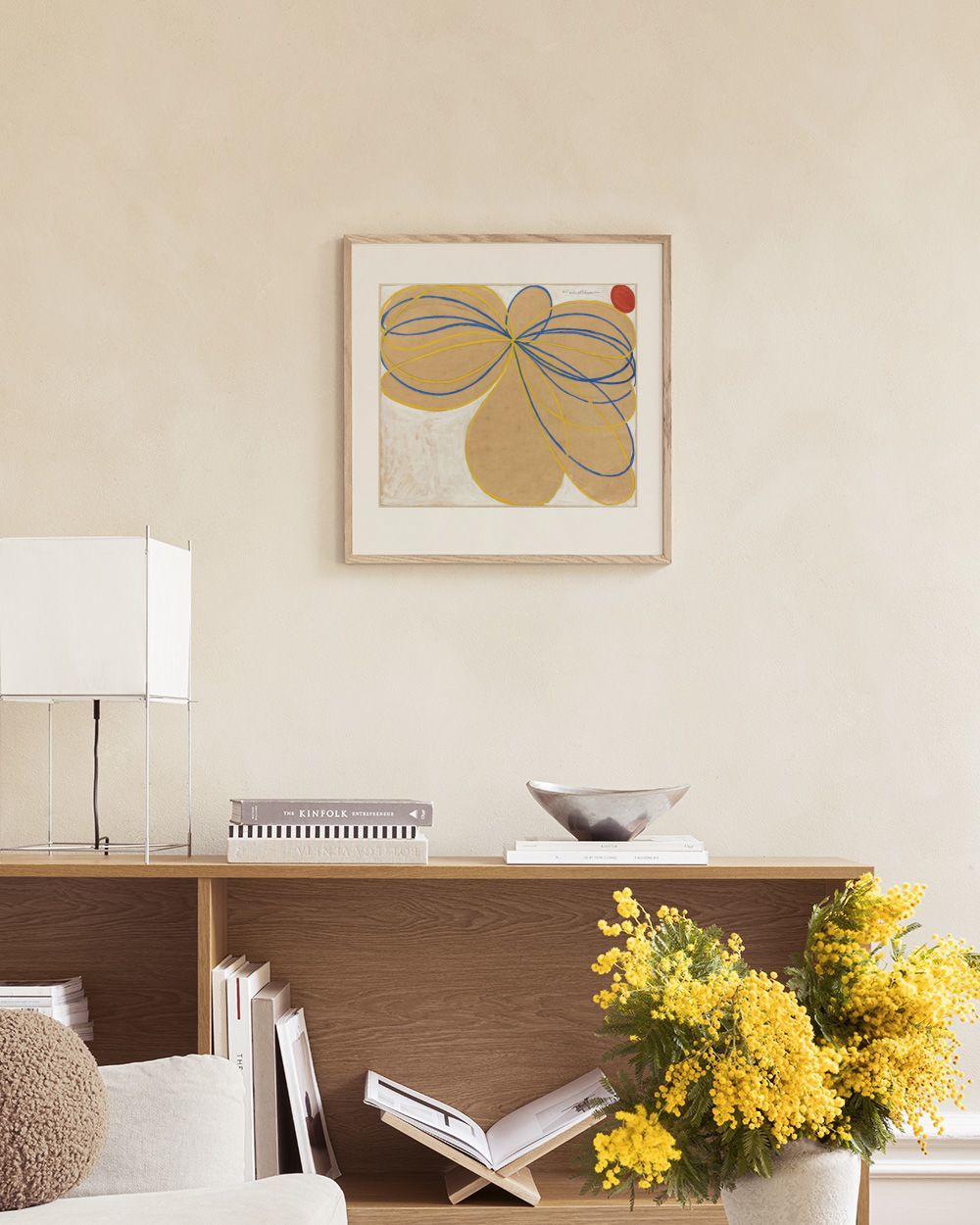 Print - The Seven-Pointed Star No.1 by Hilma af Klint