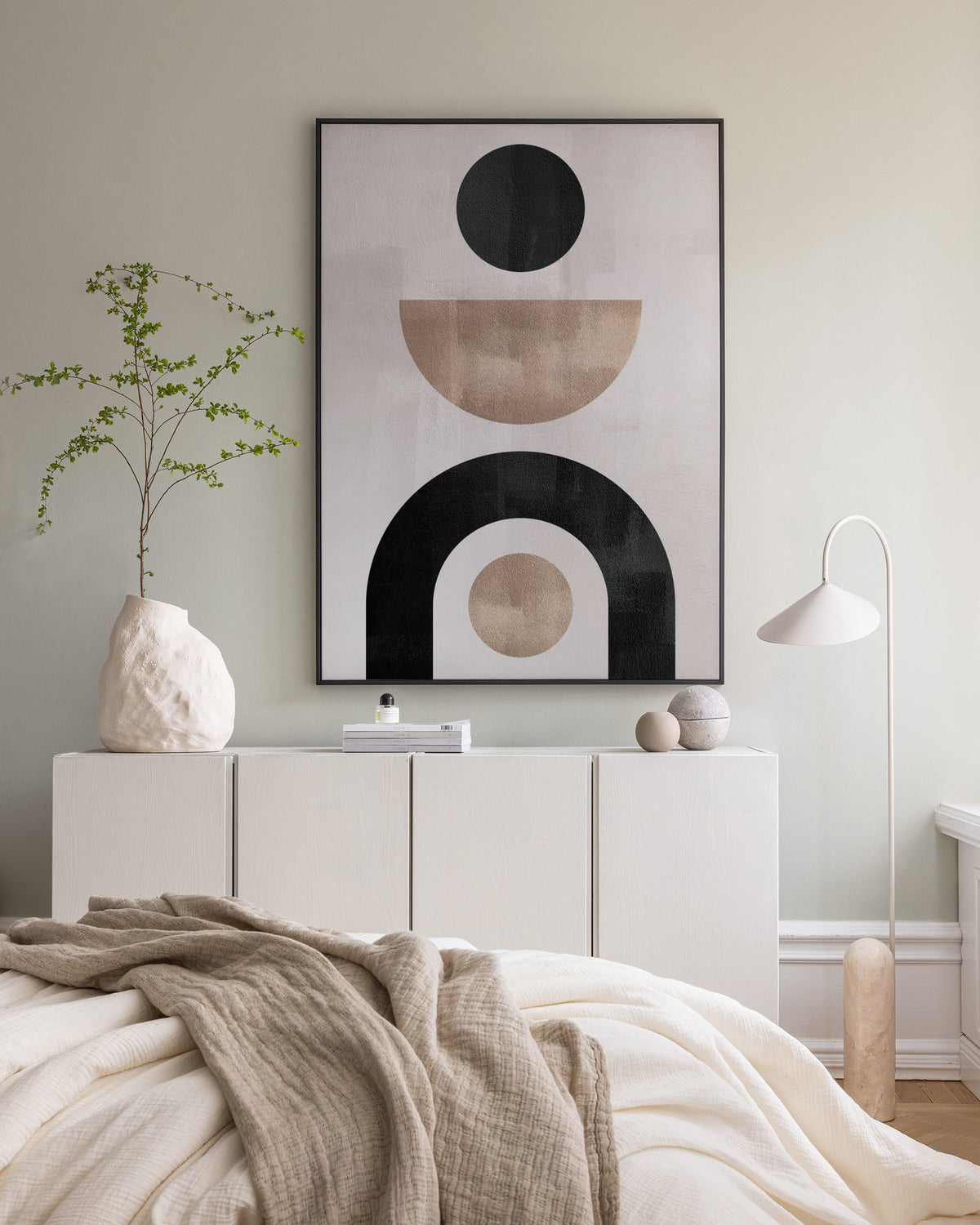 Berlin Shapes No1 Canvas print