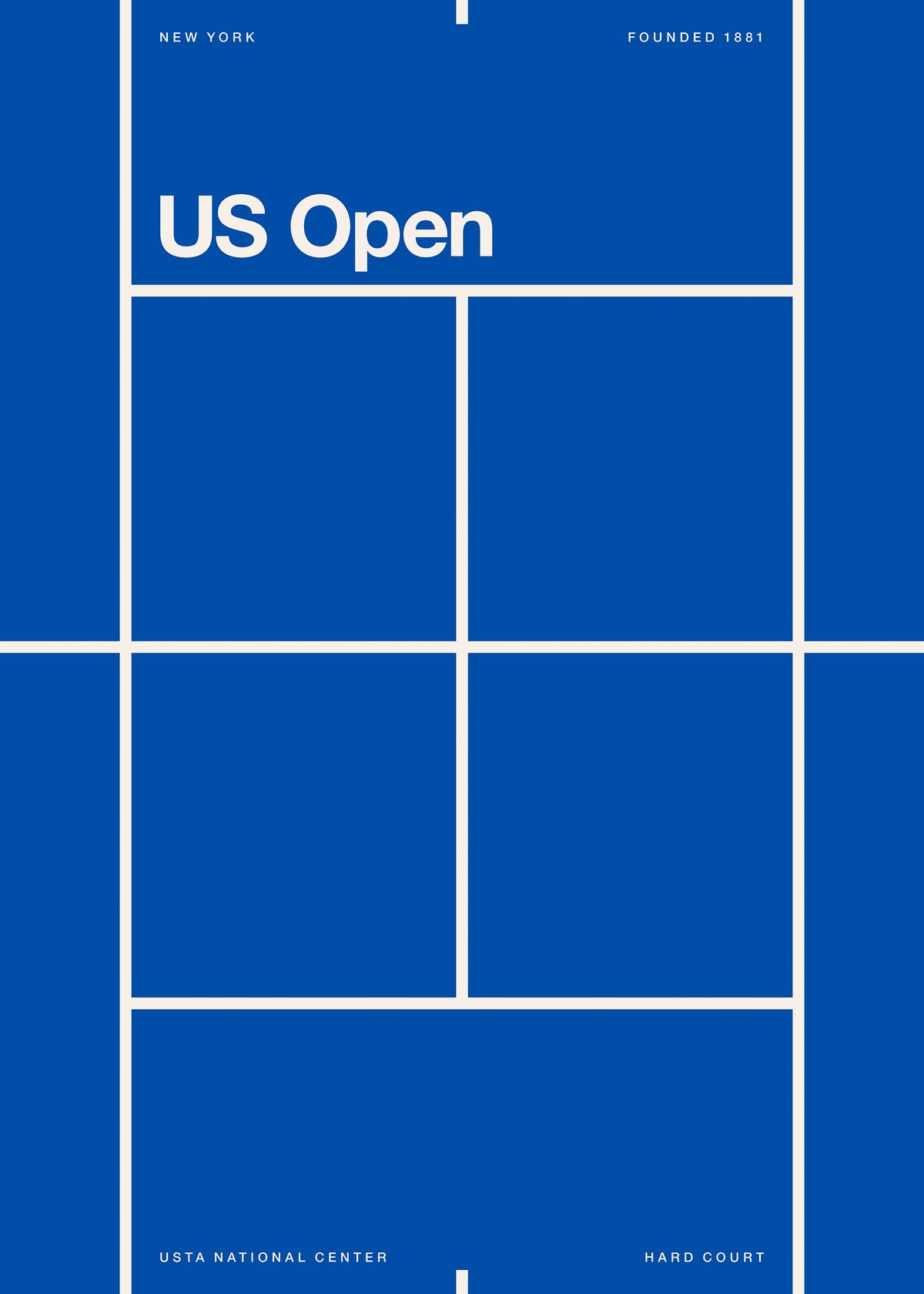US Open Graphic Print