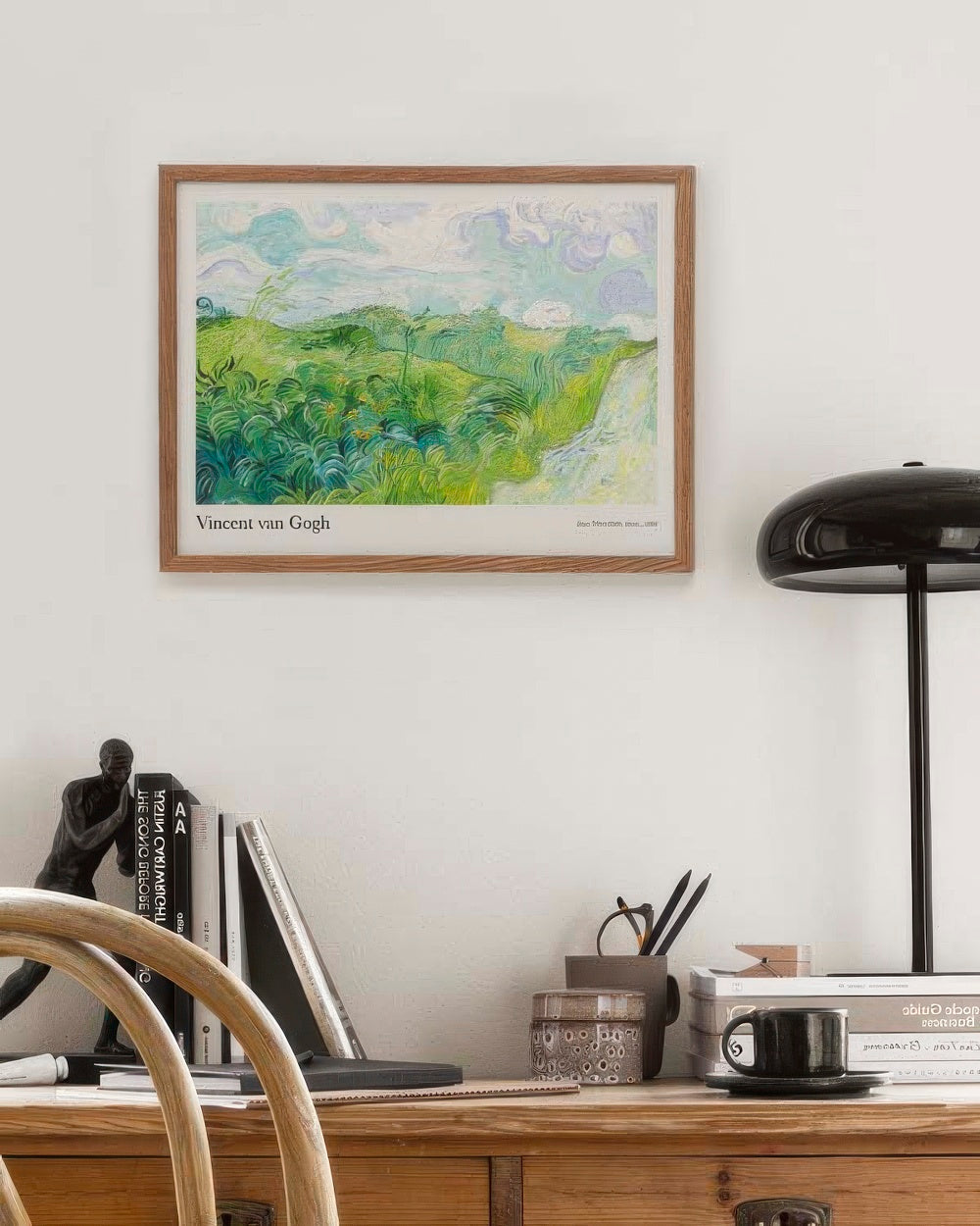 Van Gogh - Green Wheat Fields, Auvers Print