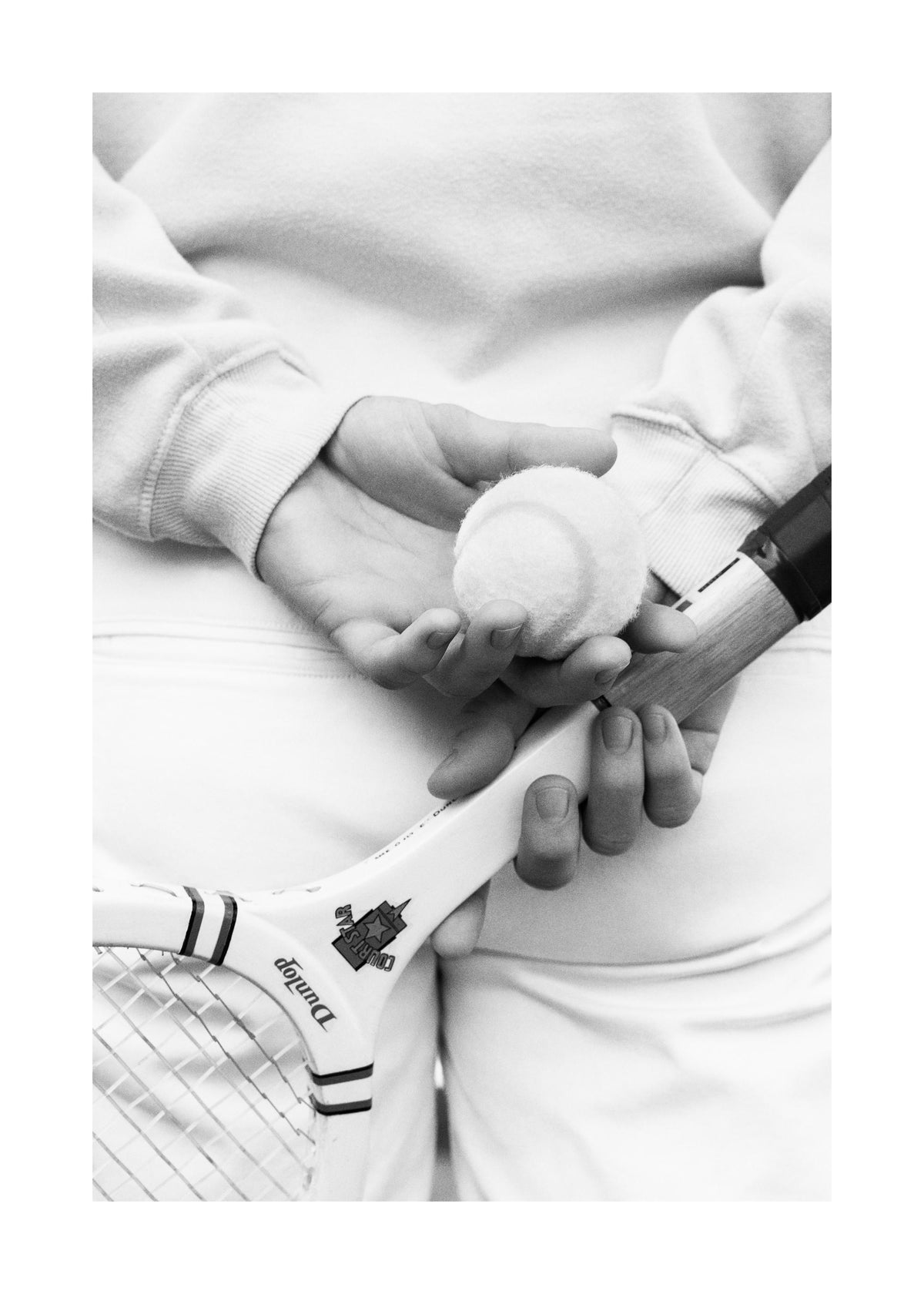 Tennis Player Print