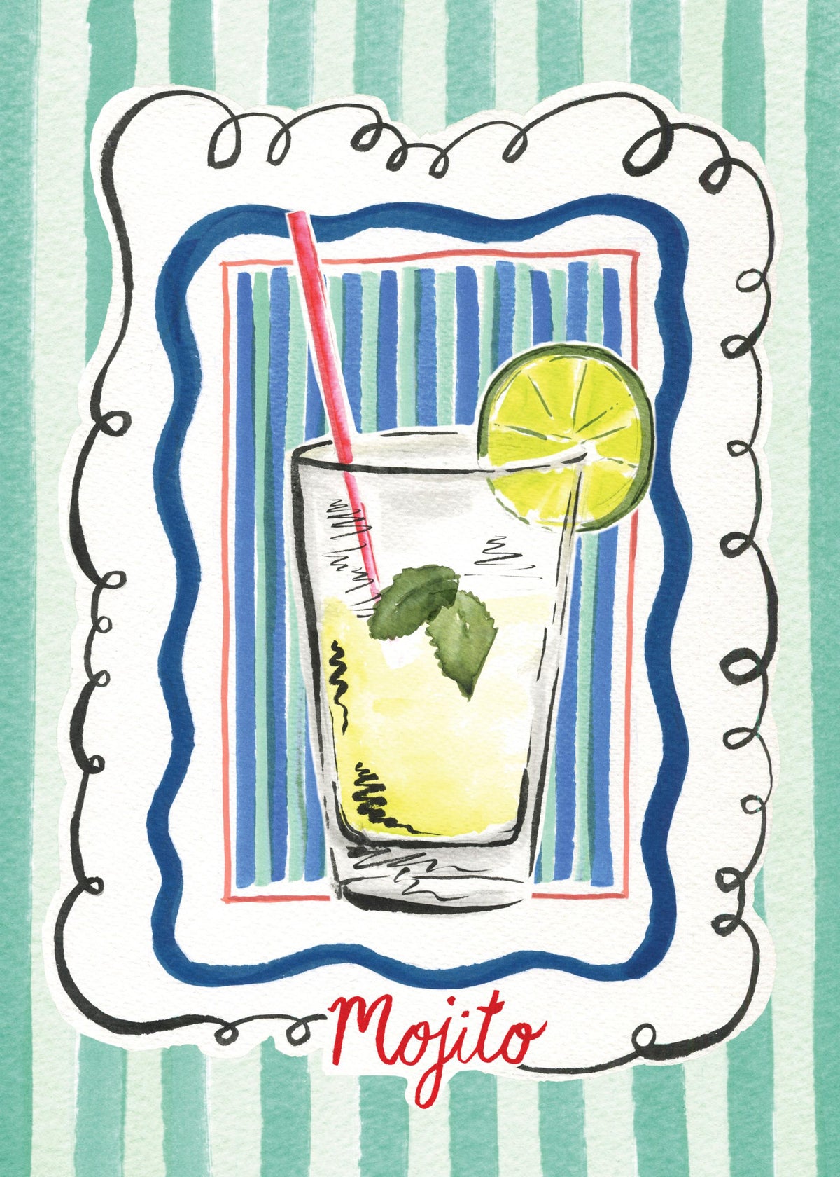 Emily Daborn - Mojito Print