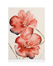 Soft Red Flowers Canvas print