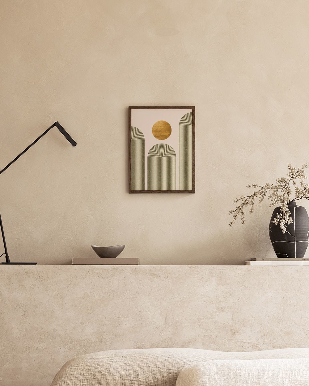 Green & Gold No2 Print