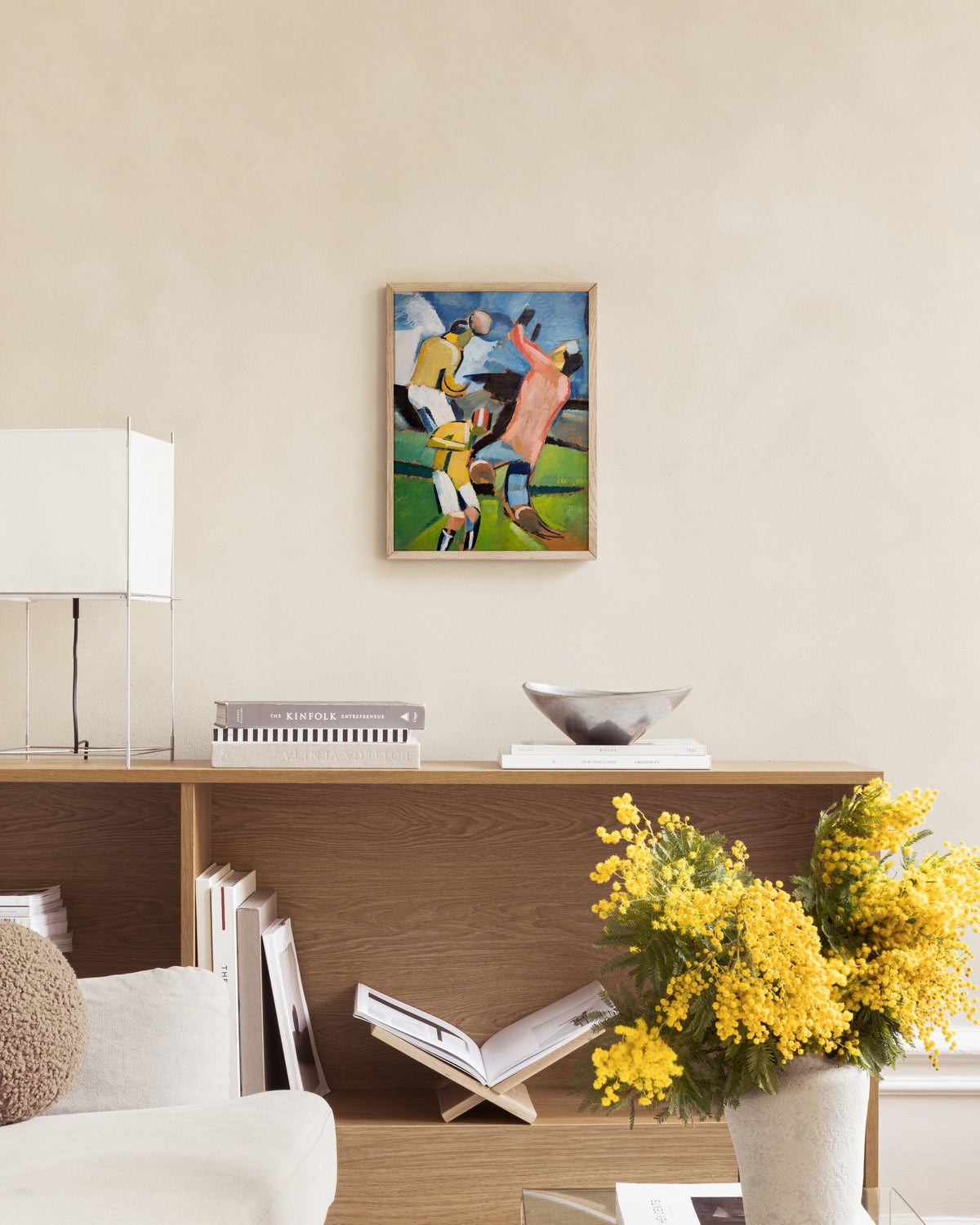 Harald Giersing - Football Players Print