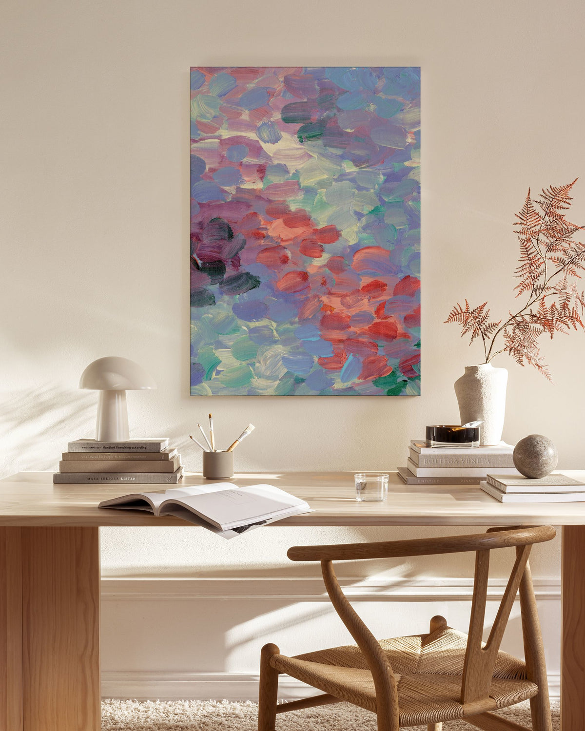 Chromatic Reverie No1 Canvas print