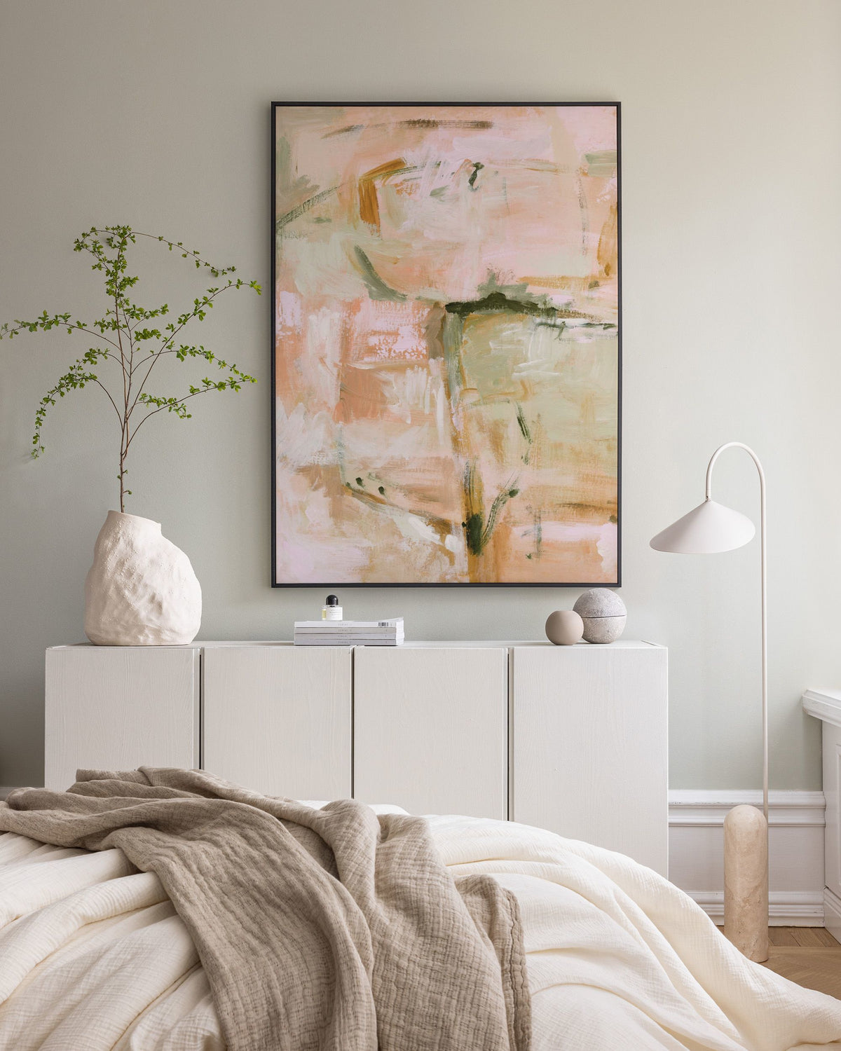 Traces of Light No2 Canvas print