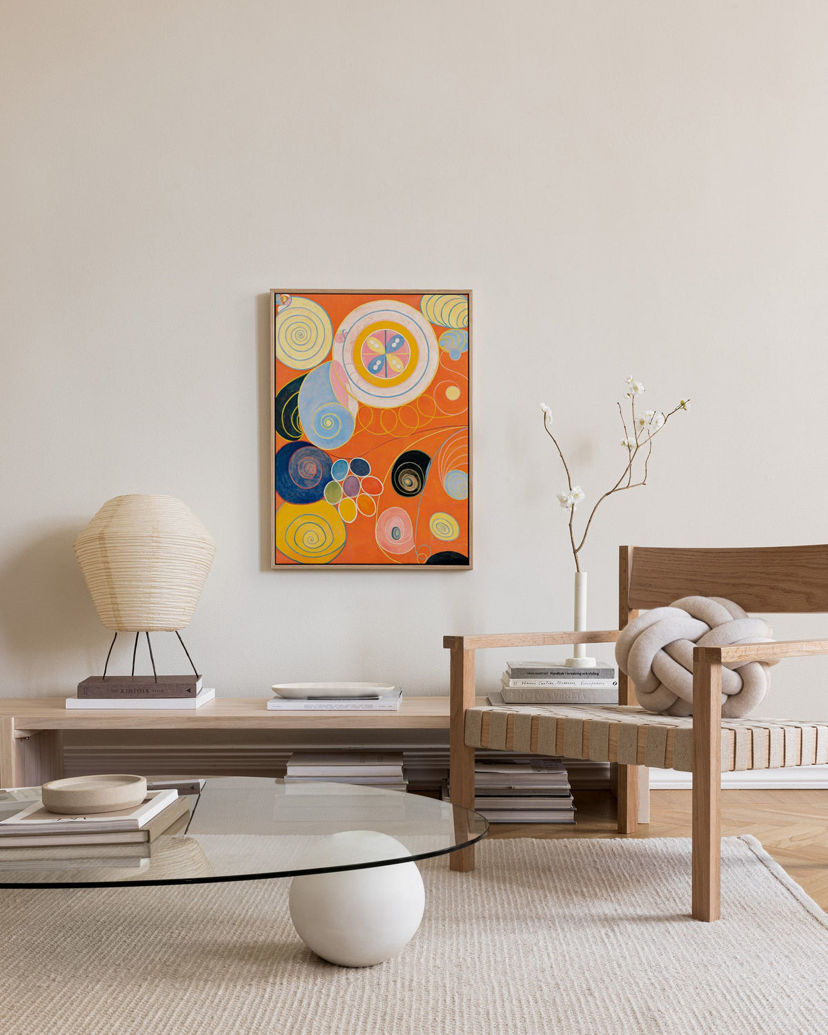 Canvas print - The Ten Largest, No.3, Youth by Hilma af Klint