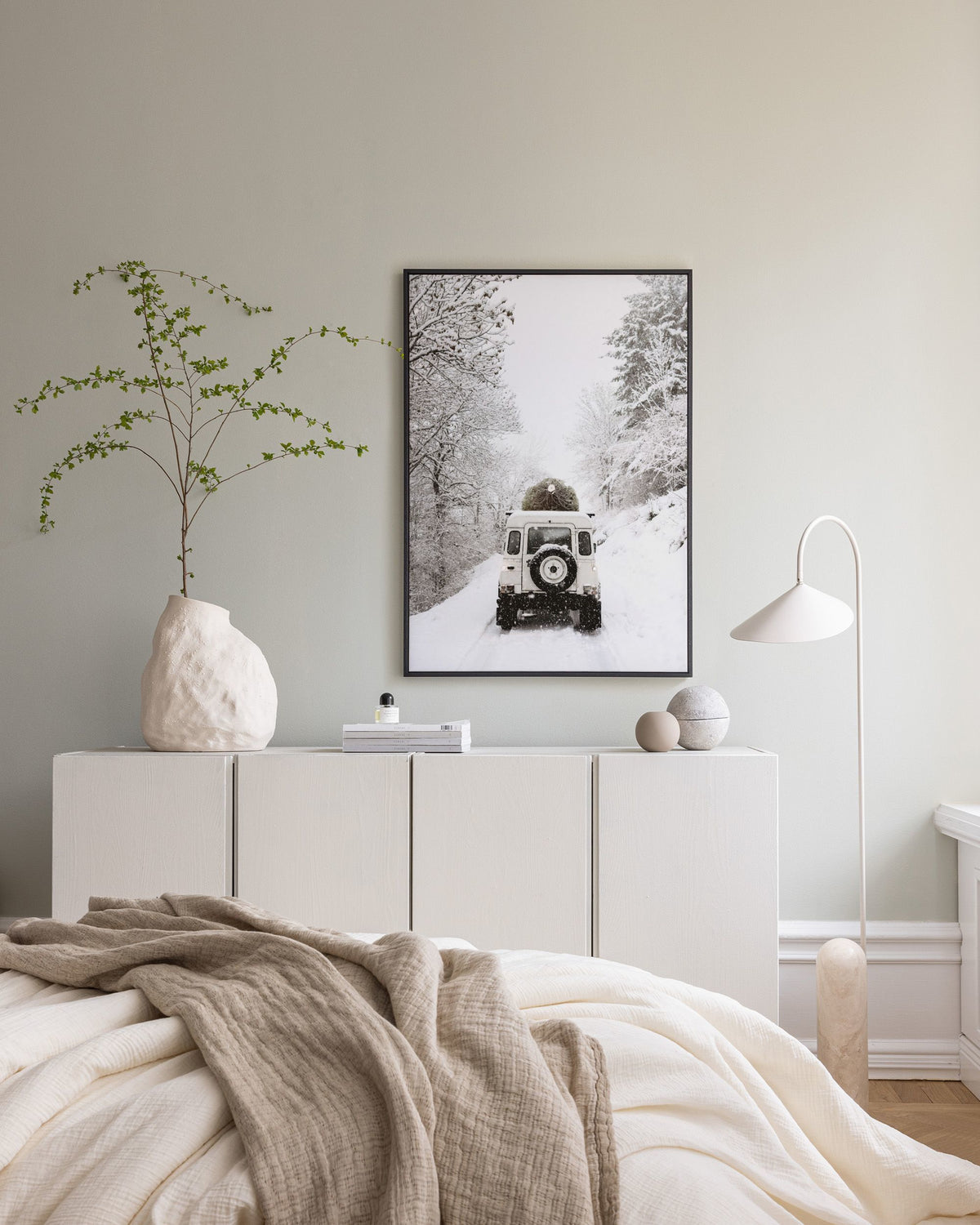 Holiday Delivery Canvas print