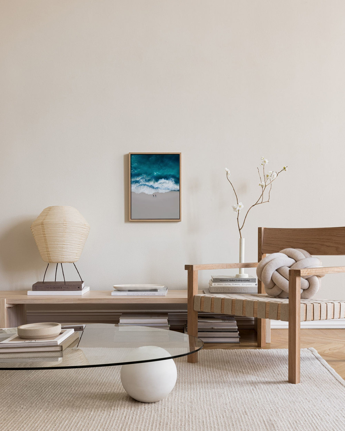 Wave Crush Canvas print