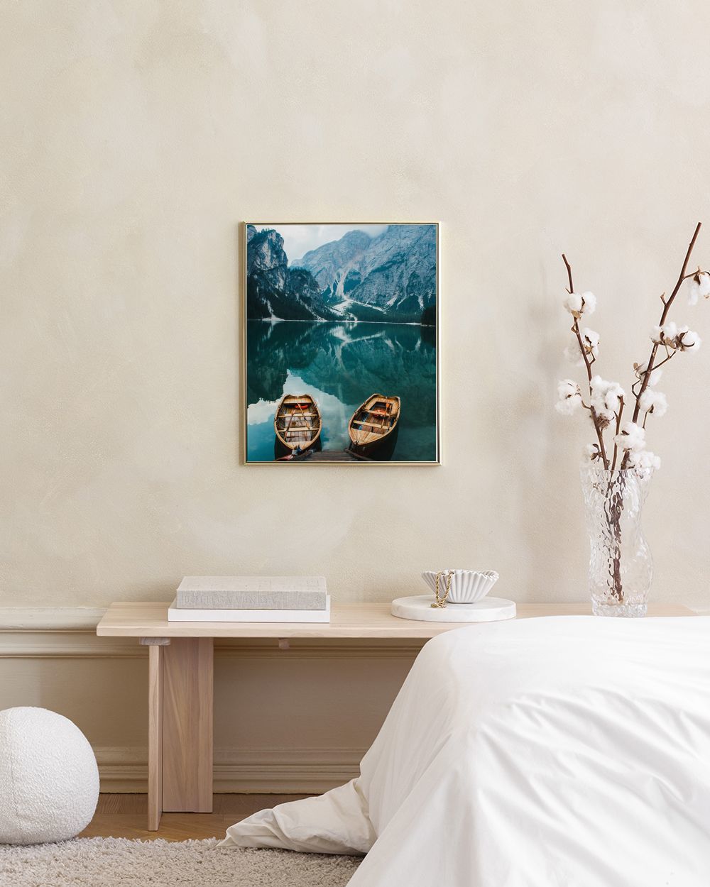Two in the Lake Print