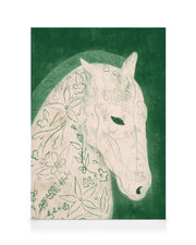 Lucrecia Rey Caro - Earth Horse Canvas print