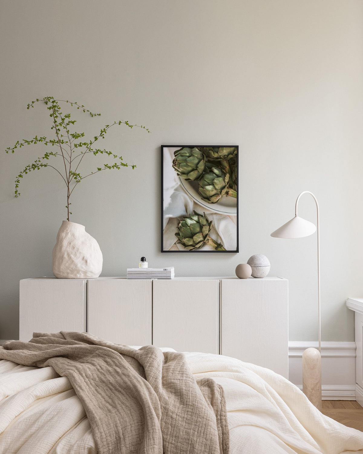 Artichoke in Sunlight Canvas print