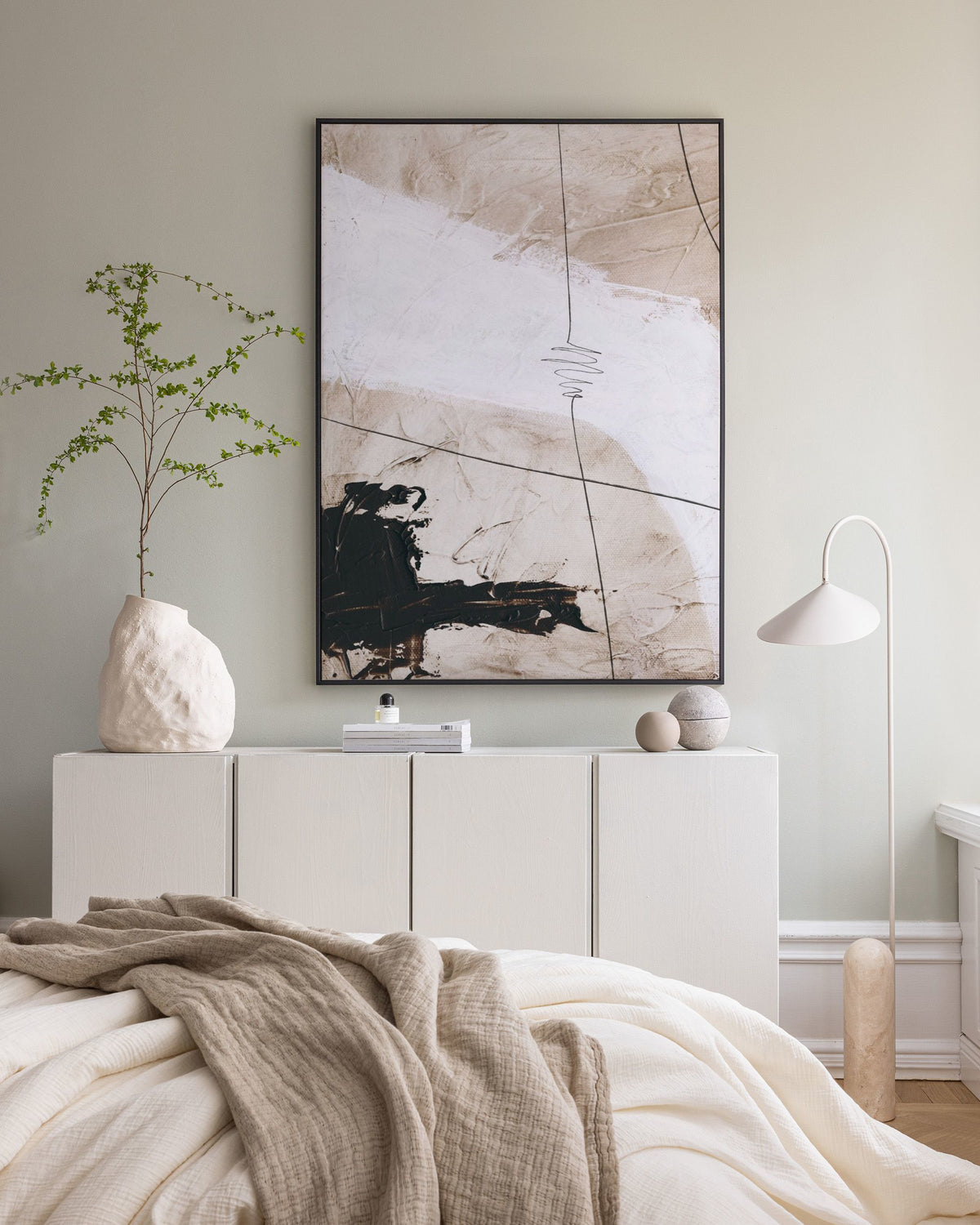 Raw Expression No1 Canvas print