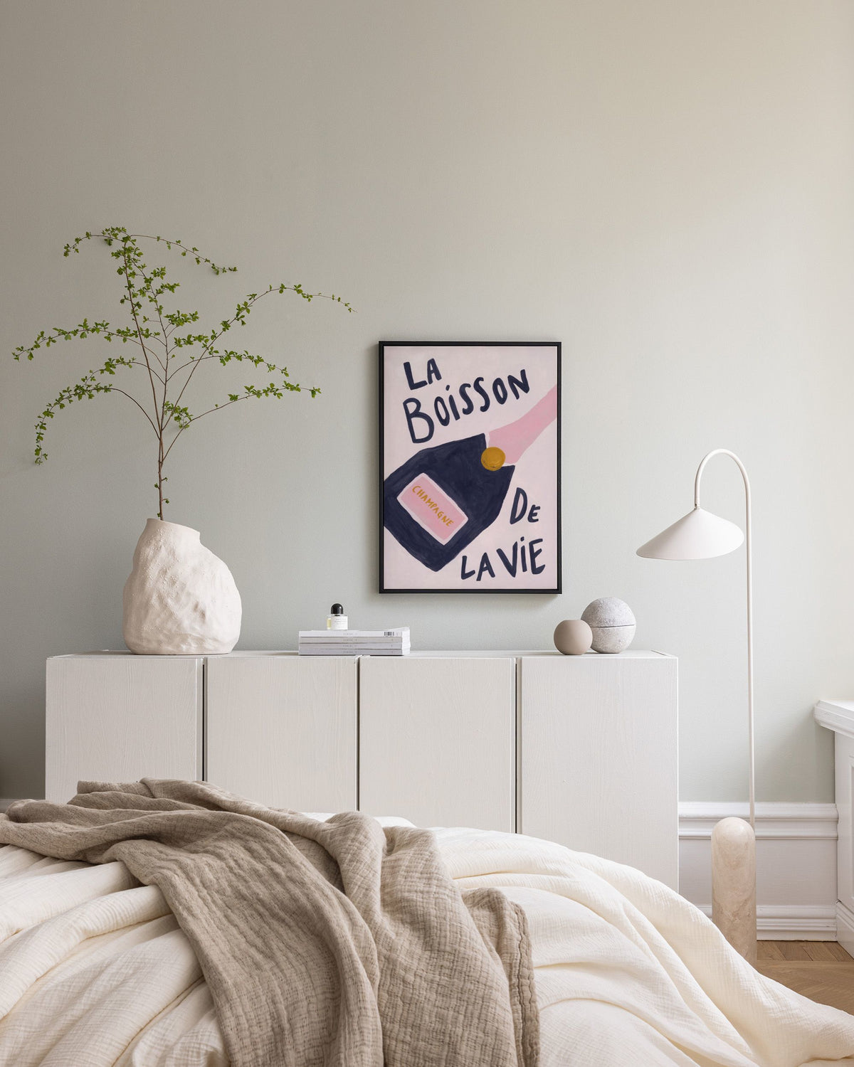 La Boisson de la Vie Canvas print
