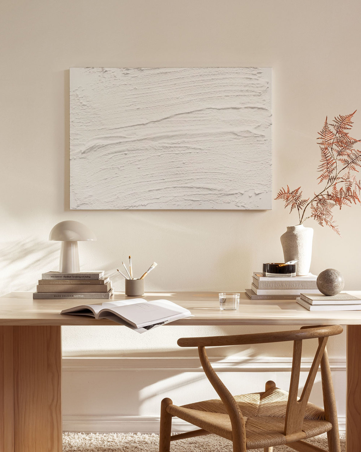 Plaster Texture Canvas print