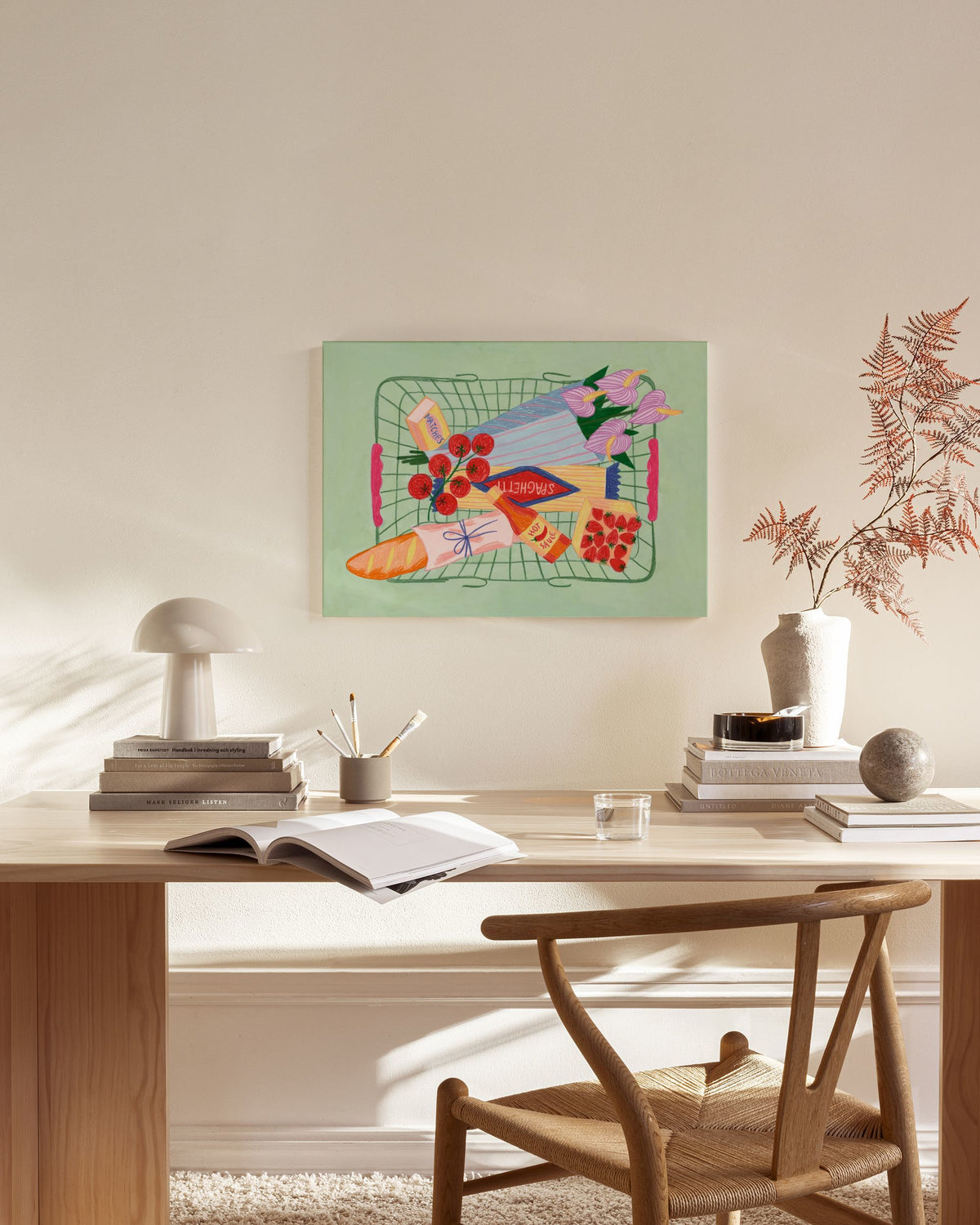 Romantic Errands Canvas print