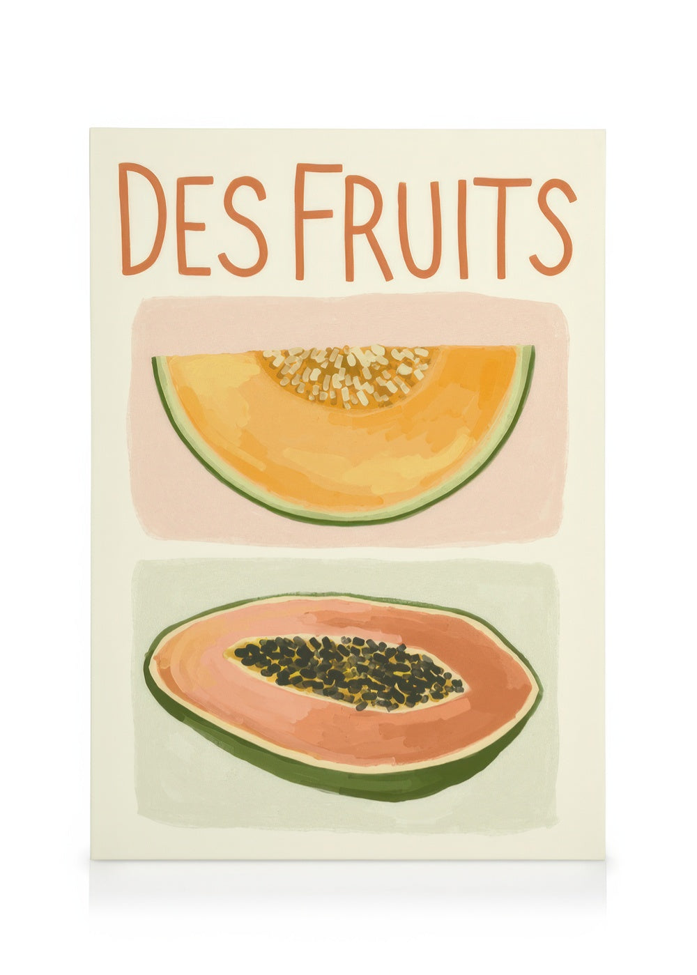 Des Fruits Canvas print