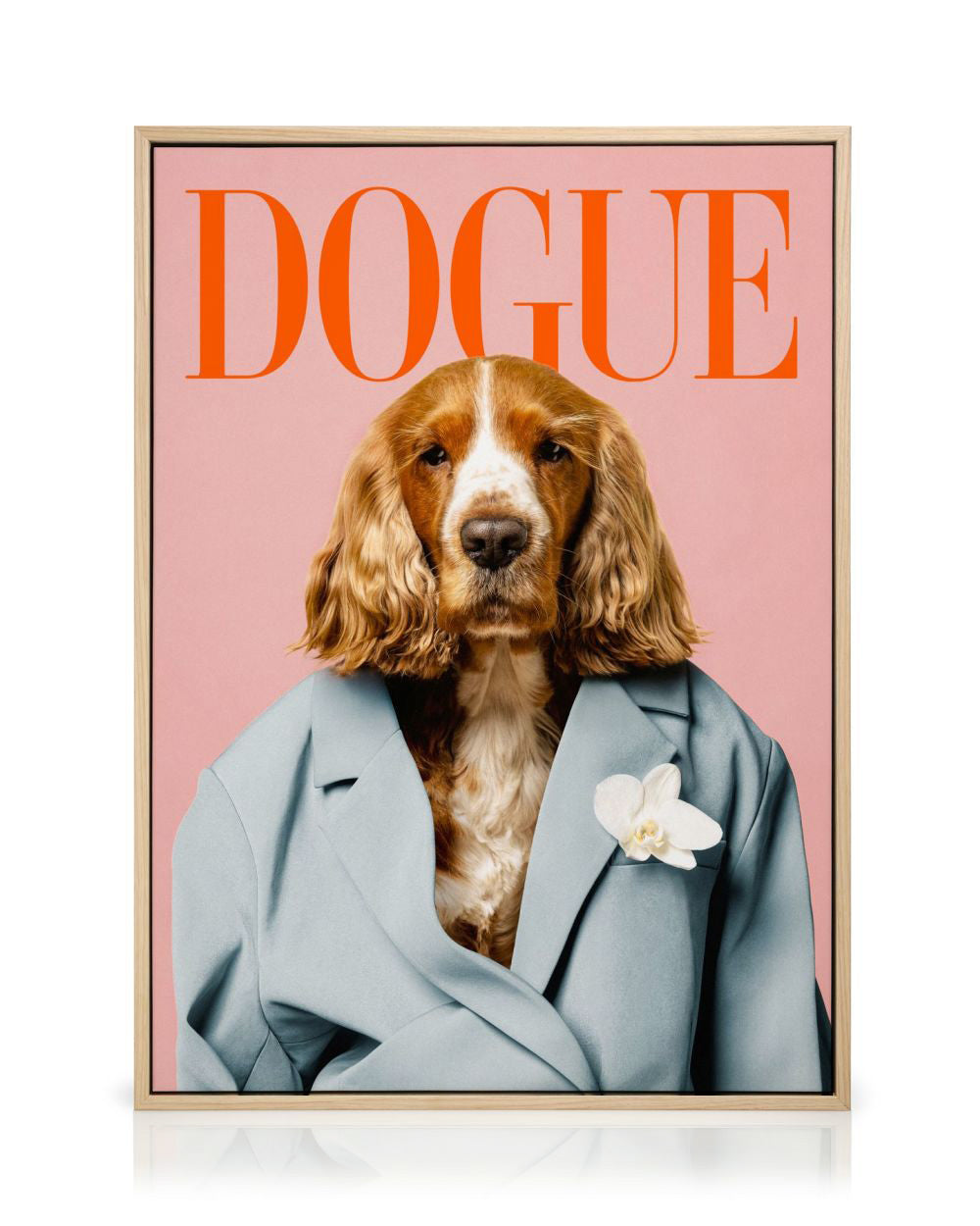Dogue Canvas print