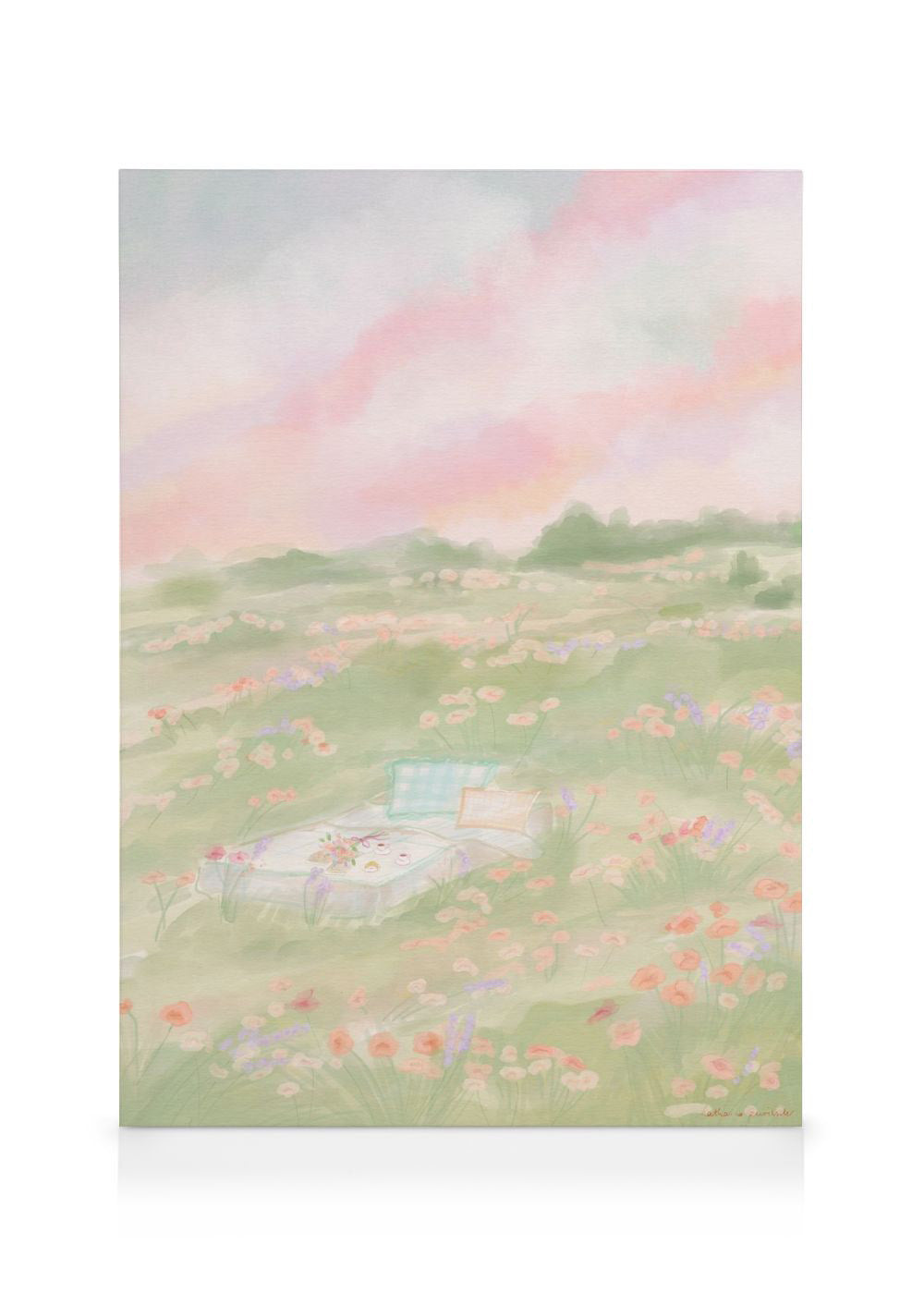 Katharina Puritscher - Meadow Canvas print