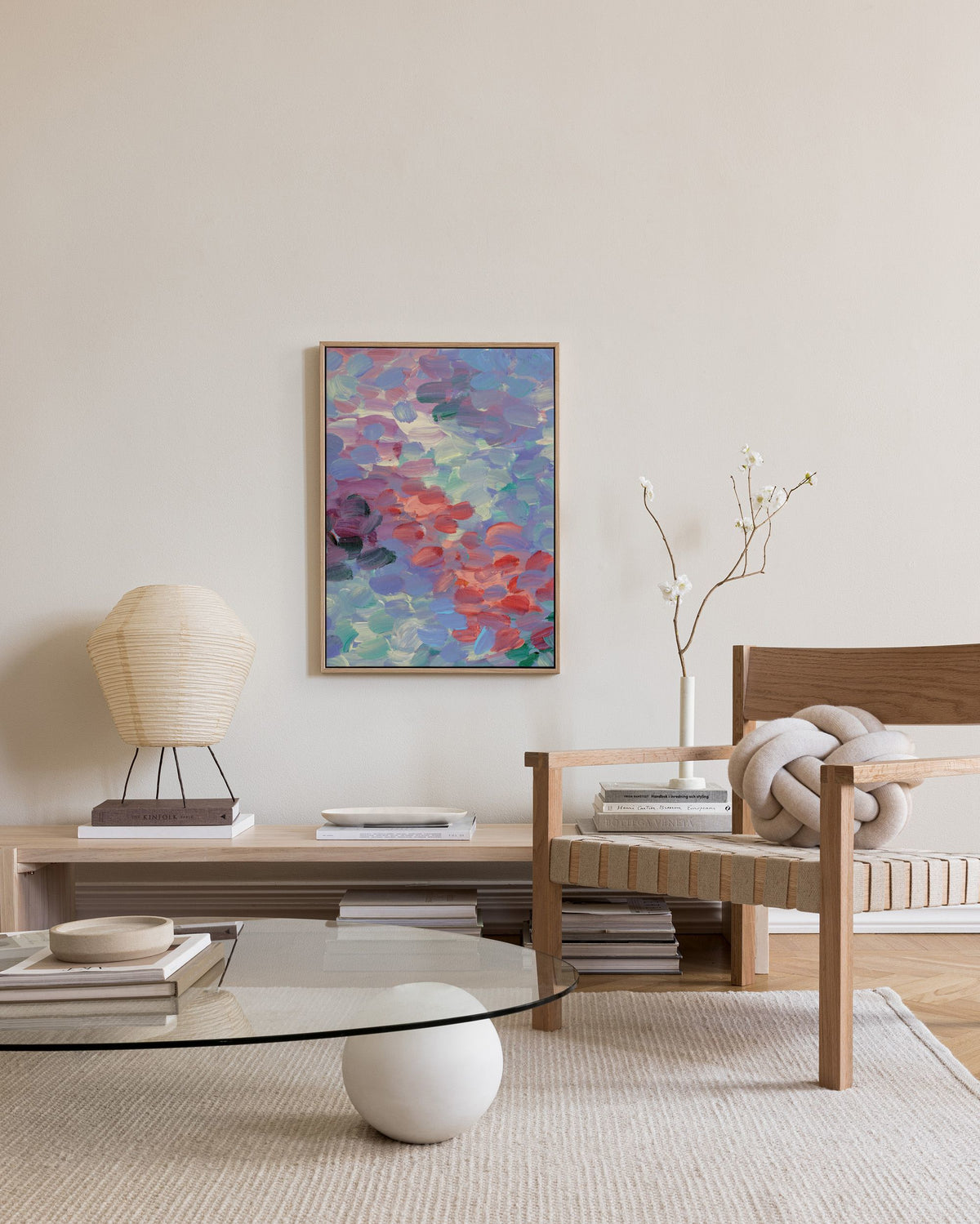 Chromatic Reverie No1 Canvas print