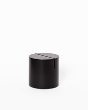 Poster Stand Black Cylinder