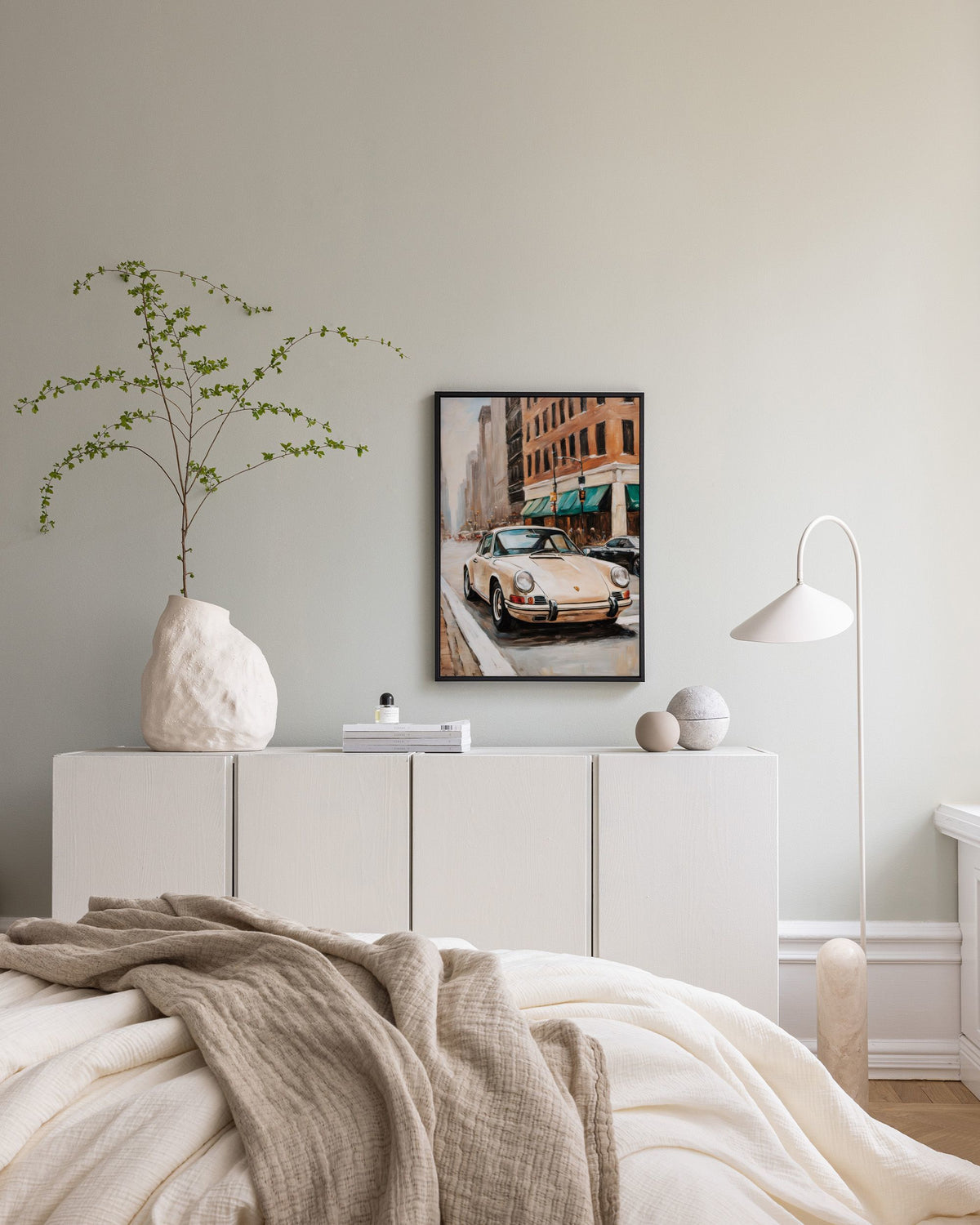 Beige Nostalgia Canvas print