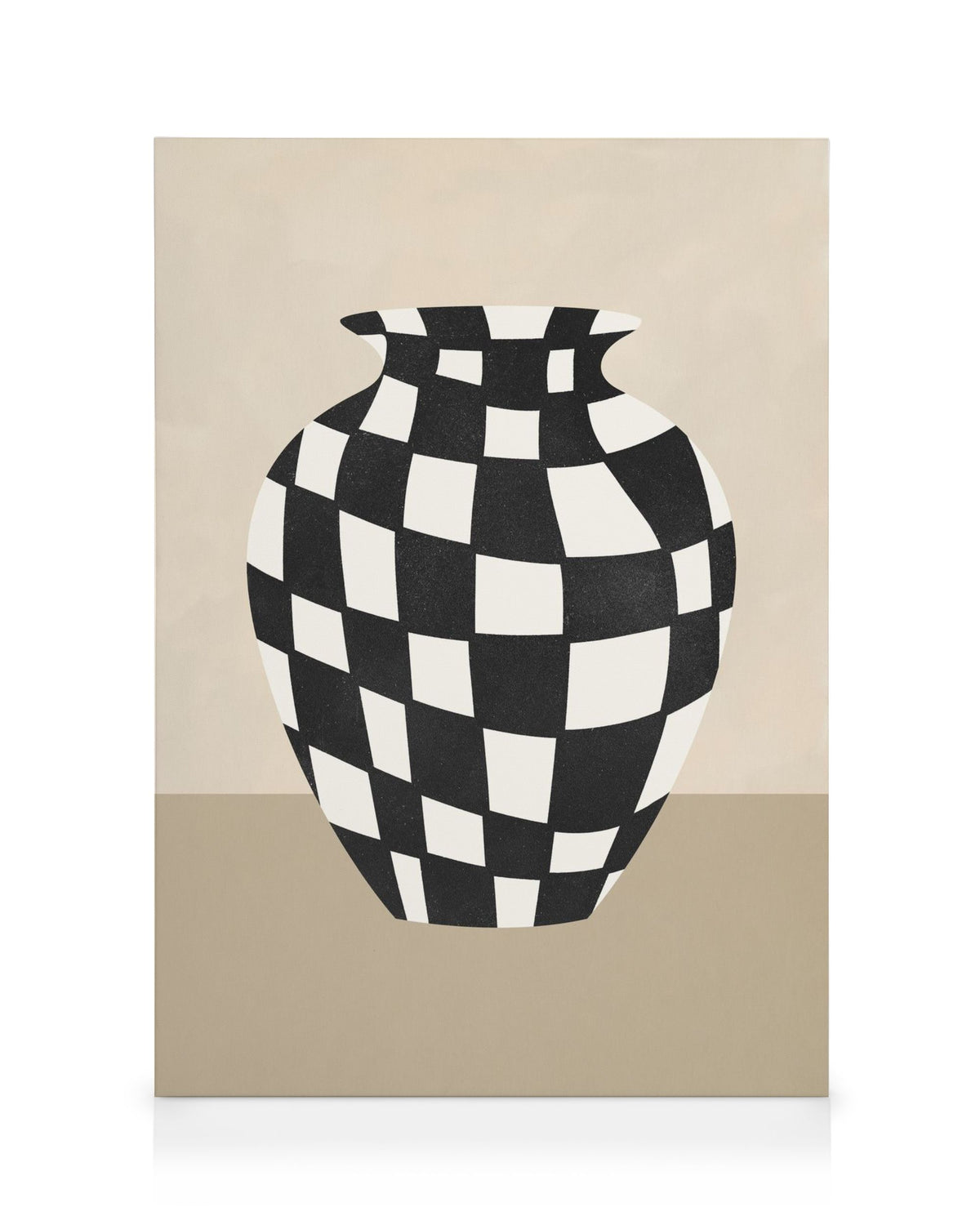 Chequer No2 Canvas print