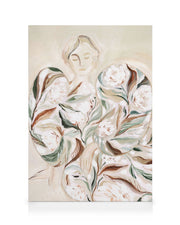 Flower Dress Canvas print